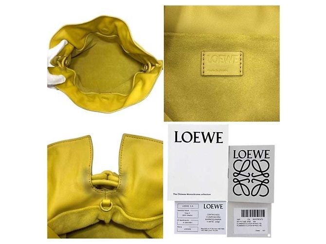 Sac à épaule Loewe Flamenco Medium - vue 3