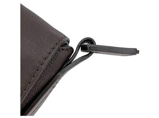 Borsa a tracolla in pelle marrone Salvatore Ferragamo - vista 7