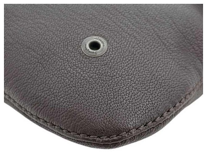 Borsa a tracolla in pelle marrone Salvatore Ferragamo - vista 8