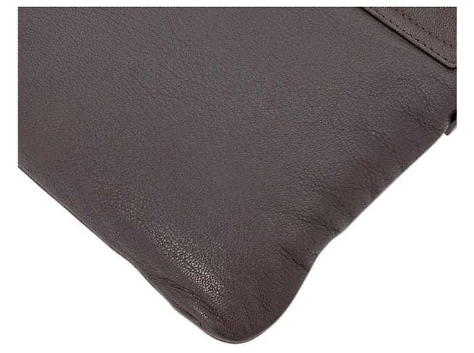 Borsa a tracolla in pelle marrone Salvatore Ferragamo - vista 9