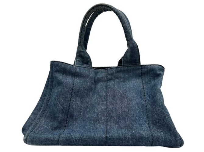 Bolsa PRADA Canapa Denim - vista 2