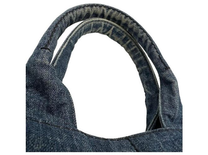 Bolsa PRADA Canapa Denim - vista 4