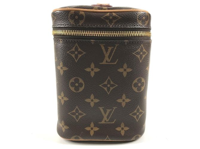 Sac à main et pochette Louis Vuitton Monogram Nice BB - vue 4