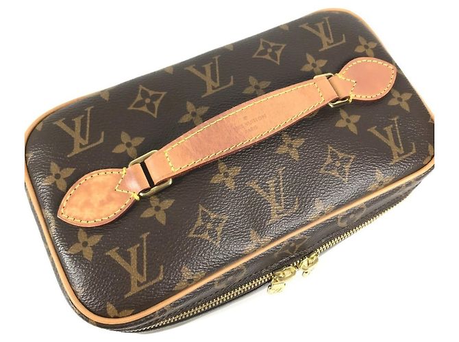 Sac à main et pochette Louis Vuitton Monogram Nice BB - vue 9