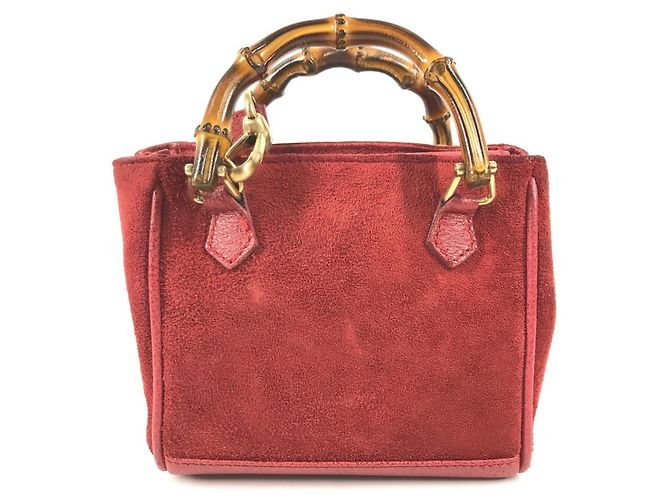 GUCCI Vintage Bamboo Mini 2-Way Tasche - Ansicht 2