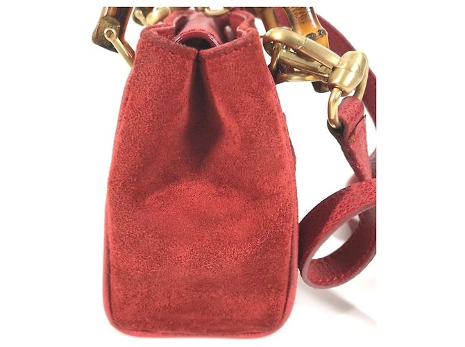 GUCCI Vintage Bamboo Mini 2-Way Tasche - Ansicht 4