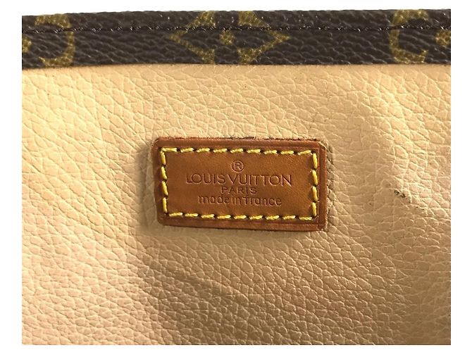 Borsa Tote Louis Vuitton Monogram Sac Plat - vista 13