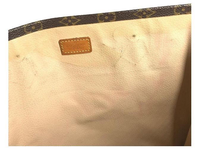 Borsa Tote Louis Vuitton Monogram Sac Plat - vista 14