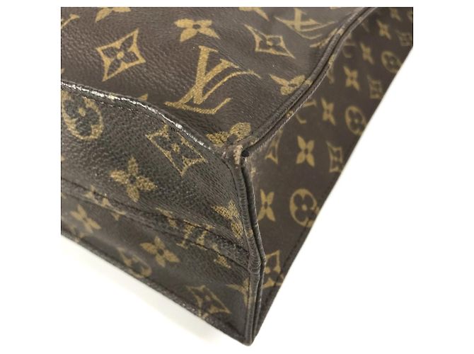 Borsa Tote Louis Vuitton Monogram Sac Plat - vista 6