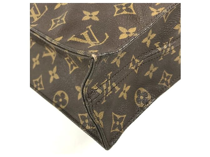Borsa Tote Louis Vuitton Monogram Sac Plat - vista 7