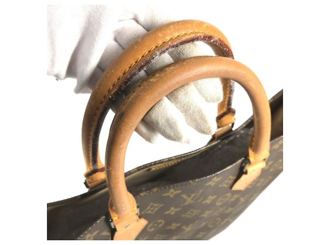 Borsa Tote Louis Vuitton Monogram Sac Plat - vista 8