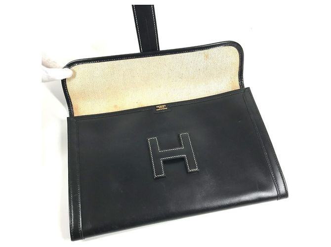 Hermès Borsa a pochette Hermes Vintage Jige PM - vista 11