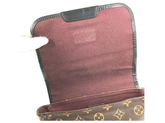 Bolso Pochette Louis Vuitton Monogram Macassar Bass PM - vista 11
