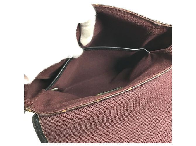 Bolso Pochette Louis Vuitton Monogram Macassar Bass PM - vista 14