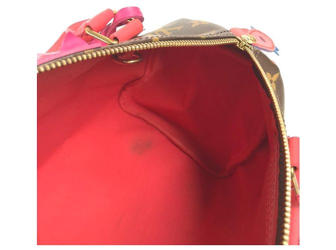 Borsa Mini Boston Louis Vuitton Monogram Totem Speedy 30 - vista 14