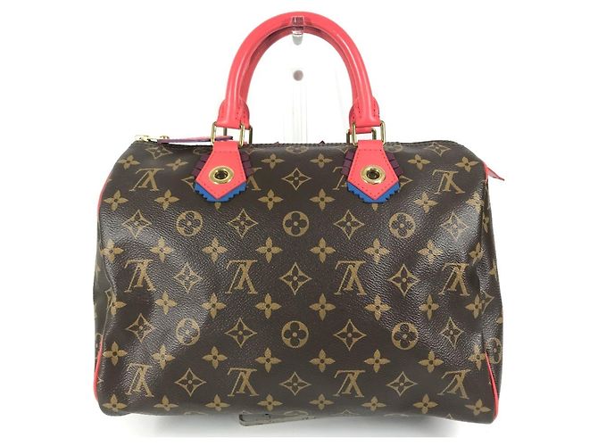 Borsa Mini Boston Louis Vuitton Monogram Totem Speedy 30 - vista 2