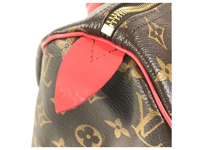 Borsa Mini Boston Louis Vuitton Monogram Totem Speedy 30 - vista 9