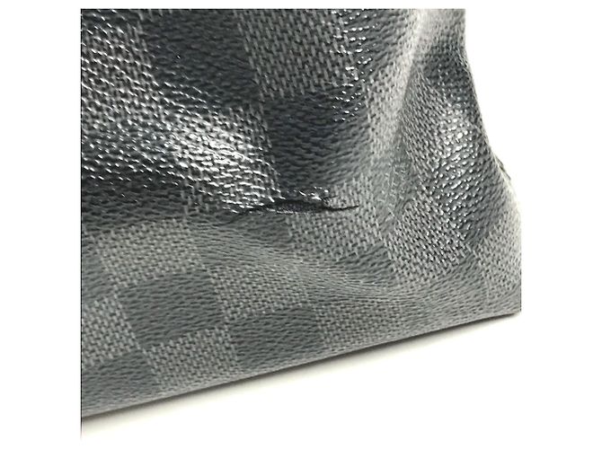 Borsa Louis Vuitton Damier Graphite Port Document Jour - vista 14