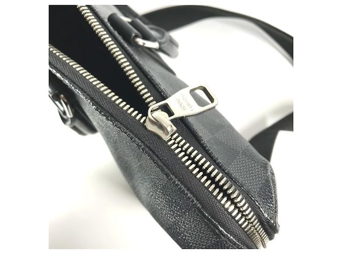 Borsa Louis Vuitton Damier Graphite Port Document Jour - vista 17