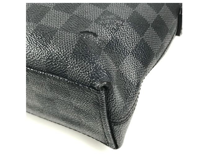 Borsa Louis Vuitton Damier Graphite Port Document Jour - vista 6