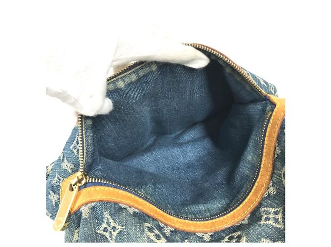Bolsa de Ombro Louis Vuitton Monogram Denim Baggy GM - vista 11