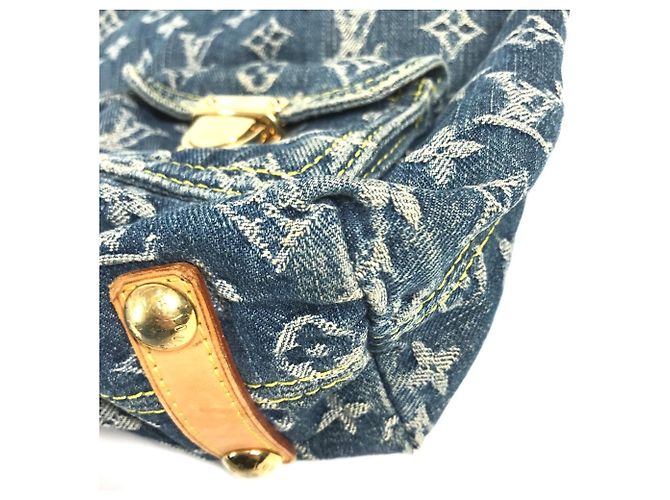 Bolsa de Ombro Louis Vuitton Monogram Denim Baggy GM - vista 12