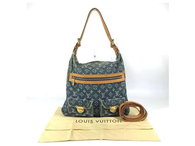 Bolsa de Ombro Louis Vuitton Monogram Denim Baggy GM - vista 17