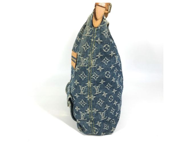 Bolsa de Ombro Louis Vuitton Monogram Denim Baggy GM - vista 3