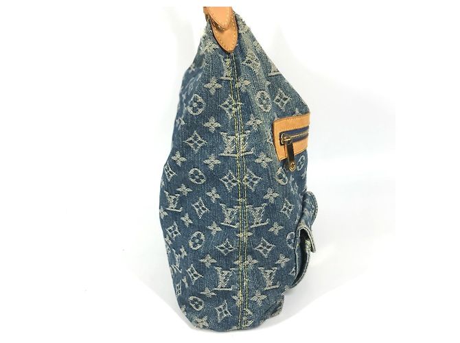 Bolsa de Ombro Louis Vuitton Monogram Denim Baggy GM - vista 4