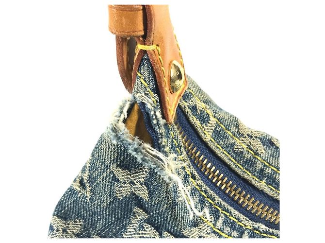 Bolsa de Ombro Louis Vuitton Monogram Denim Baggy GM - vista 7
