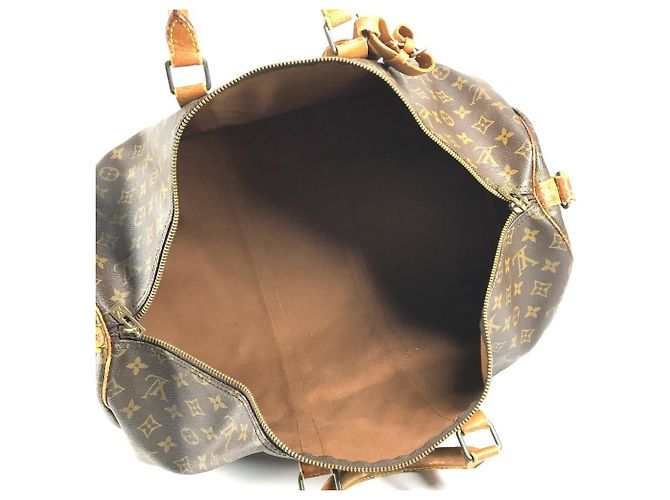 Borsa Louis Vuitton Monogram Keepall Bandoulière 55 - vista 12