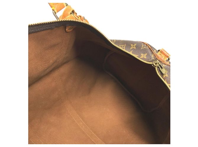 Borsa Louis Vuitton Monogram Keepall Bandoulière 55 - vista 14