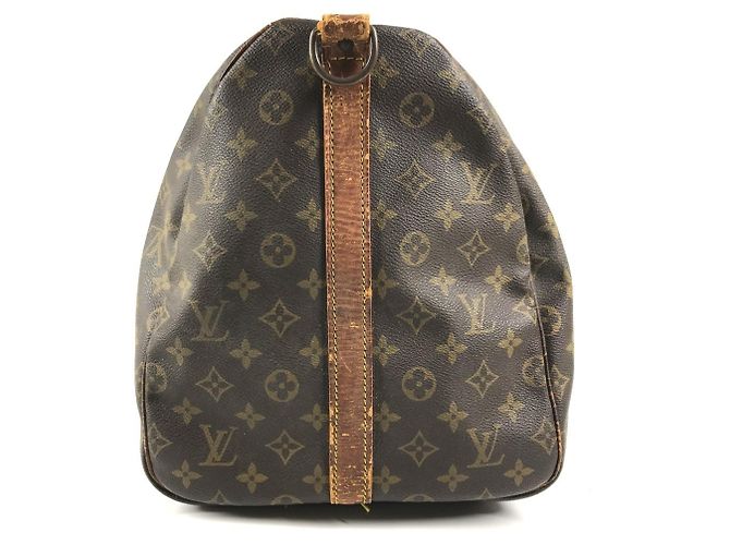 Borsa Louis Vuitton Monogram Keepall Bandoulière 55 - vista 3