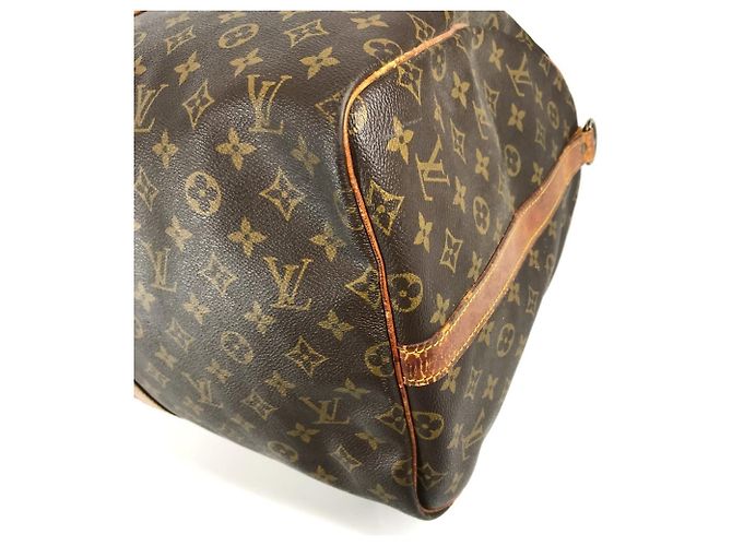 Borsa Louis Vuitton Monogram Keepall Bandoulière 55 - vista 5