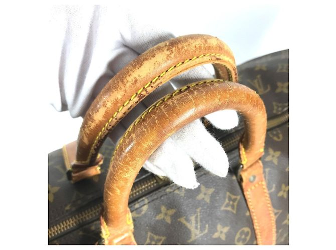 Borsa Louis Vuitton Monogram Keepall Bandoulière 55 - vista 7