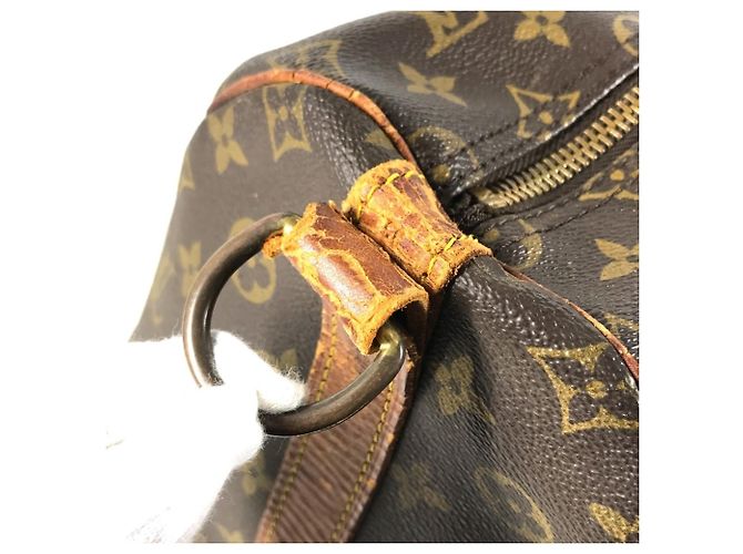 Borsa Louis Vuitton Monogram Keepall Bandoulière 55 - vista 8