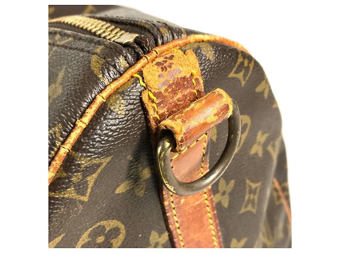 Borsa Louis Vuitton Monogram Keepall Bandoulière 55 - vista 9