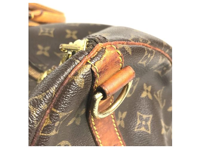 Borsa Louis Vuitton Monogram Keepall Bandoulière 55 - vista 10