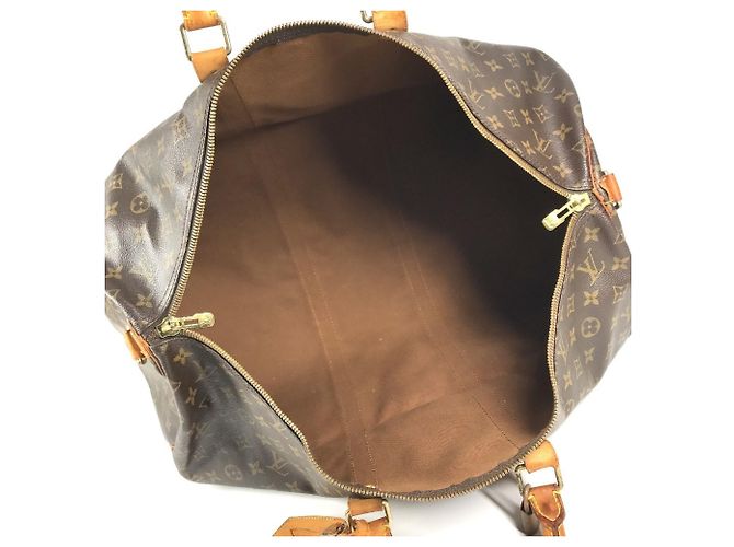 Borsa Louis Vuitton Monogram Keepall Bandoulière 55 - vista 11