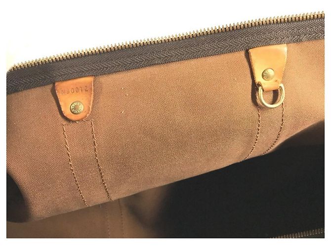 Borsa Louis Vuitton Monogram Keepall Bandoulière 55 - vista 12