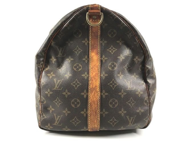 Borsa Louis Vuitton Monogram Keepall Bandoulière 55 - vista 3