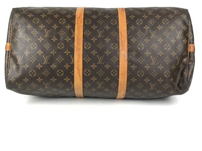 Borsa Louis Vuitton Monogram Keepall Bandoulière 55 - vista 5