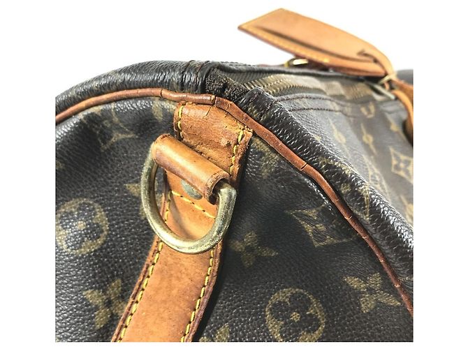 Borsa Louis Vuitton Monogram Keepall Bandoulière 55 - vista 9