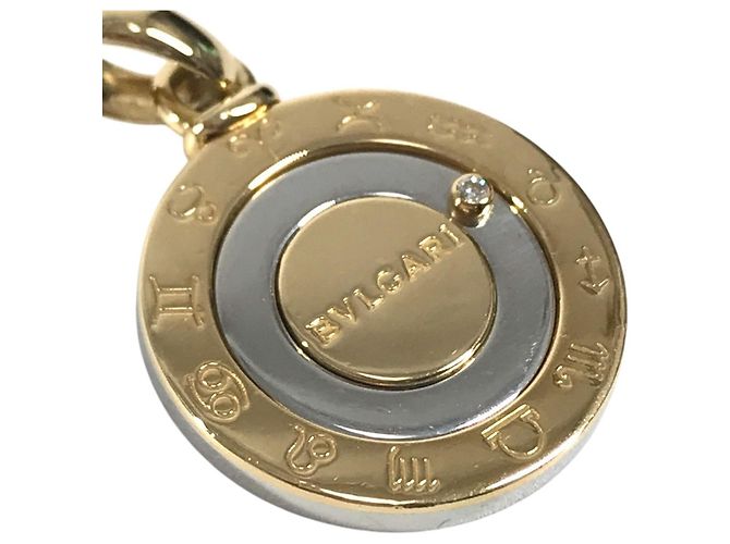 Bulgari Collana con pendente Bvlgari Horoscope in oro 18K e diamanti - vista 6