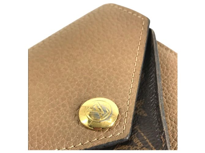 Louis Vuitton Monogram Portefeuille Double V Compact Wallet - view 17