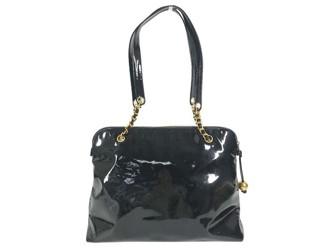 Chanel Vintage Logo CC Coco Mark Shoulder Bag - view 2