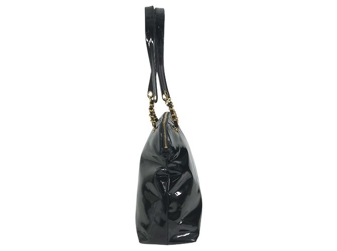 Chanel Vintage Logo CC Coco Mark Shoulder Bag - view 3