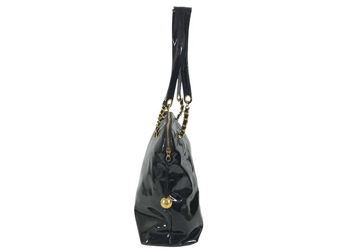 Chanel Vintage Logo CC Coco Mark Shoulder Bag - view 4