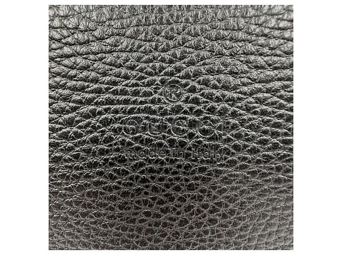 Borsa a pochette Gucci in pelle nera - vista 12