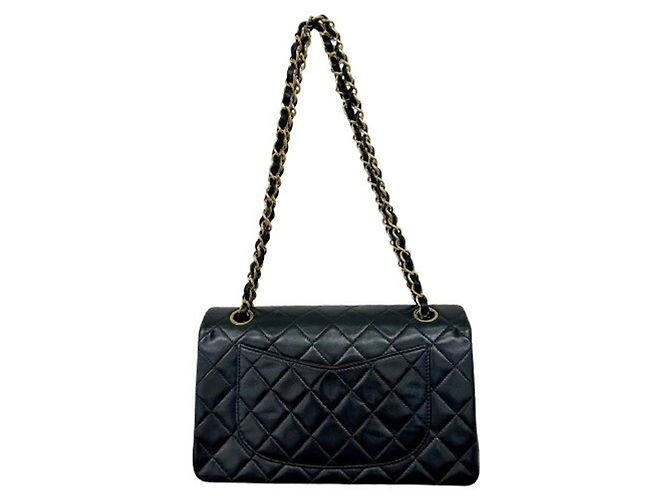Chanel Matelassé 23 Schultertasche aus Lammleder Double Flap mit Kette - Ansicht 2